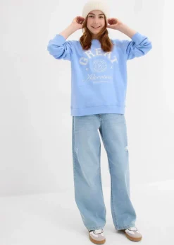 Hot Sweatshirt aus reiner Bio-Baumwolle Kinder Mädchen 9-16 Jahre·Sweat & Strick|Mädchen 2-8 Jahre·Nachhaltigere Materialien