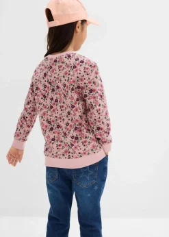 Kinder bonprix Mädchen 2-8 Jahre·Nachhaltigere Materialien|Mädchen 9-16 Jahre·Nachhaltigere Materialien|Sweatshirt aus reiner Bio-Baumwolle (2er Pack)