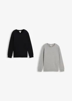 Discount Sweatshirt aus reiner Bio-Baumwolle (2er Pack) Kinder Mädchen 9-16 Jahre·Mehrfachpacks|Mädchen 9-16 Jahre·Sweat & Strick