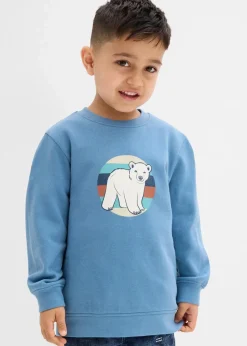 Kinder bonprix Jungen 2-8 Jahre·Nachhaltigere Materialien|Jungen 2-8 Jahre·Sweat & Strick|Sweatshirt aus reiner Bio-Baumwolle