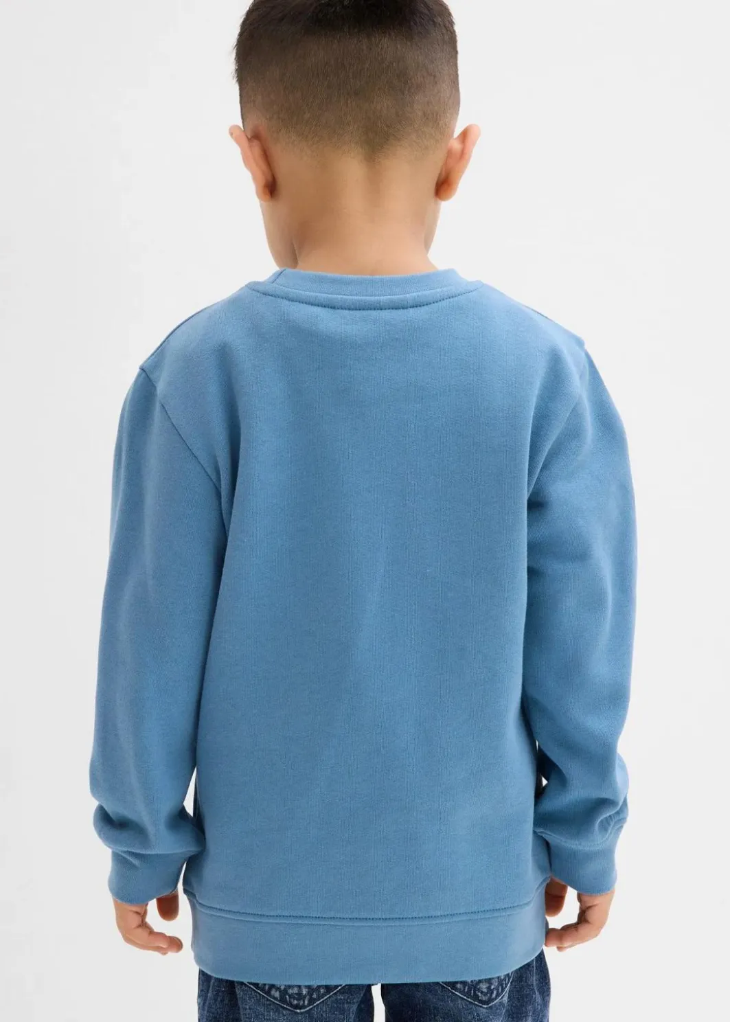 Kinder bonprix Jungen 2-8 Jahre·Nachhaltigere Materialien|Jungen 2-8 Jahre·Sweat & Strick|Sweatshirt aus reiner Bio-Baumwolle