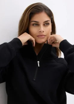 Discount Sweatshirt aus reiner Bio-Baumwolle Damen Sweat|Basics