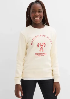 Kinder bonprix Mädchen 9-16 Jahre·Sweat & Strick|Mädchen 2-8 Jahre·Nachhaltigere Materialien|Sweatshirt aus reiner Bio-Baumwolle