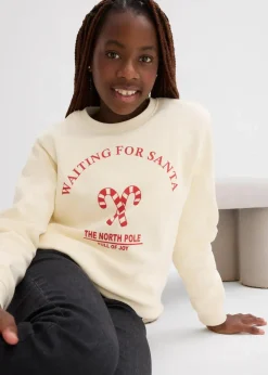 Kinder bonprix Mädchen 9-16 Jahre·Sweat & Strick|Mädchen 2-8 Jahre·Nachhaltigere Materialien|Sweatshirt aus reiner Bio-Baumwolle