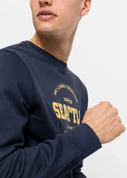 New Sweatshirt aus reiner Bio-Baumwolle (2er Pack) Herren Sweat|Große Größen