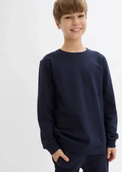 Kinder bonprix Jungen 9-16 Jahre·Mehrfachpacks|Jungen 9-16 Jahre·Bademode|Sweatshirt aus weichem Baumwoll-Mix (2er Pack)