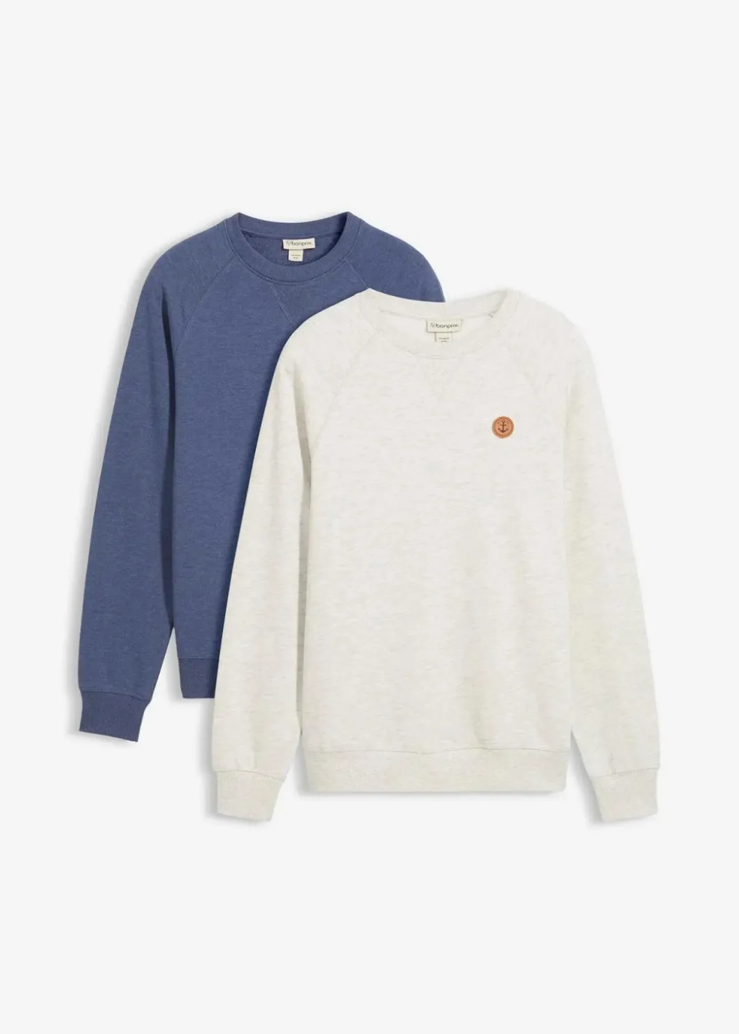Herren bonprix Große Größen|Sportbekleidung|Sweatshirt (2er Pack)