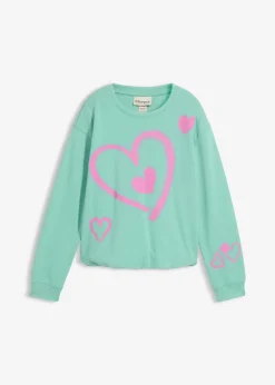 Best Sweatshirt mit Ballon-Saum aus reiner Bio-Baumwolle Kinder Mädchen 9-16 Jahre·Sweat & Strick|Mädchen 2-8 Jahre·Nachhaltigere Materialien