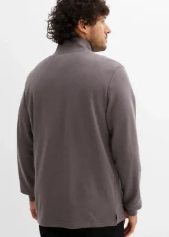 Herren bonprix Sweat|Sportbekleidung|Sweatshirt mit praktischen Taschen und geradem Saum aus reiner Bio-Baumwolle
