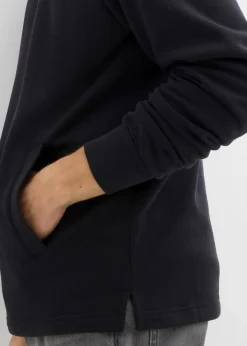 Herren bonprix Große Größen|Basics|Sweatshirt mit praktischen Taschen und geradem Saum aus reiner Bio-Baumwolle