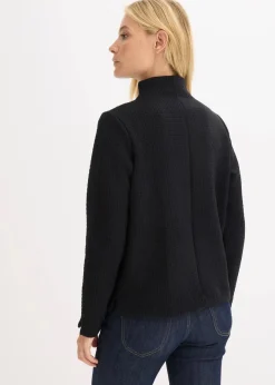 Sweatshirt mit Stehkragen Damen Bekleidung·Blusen & Tuniken|Nachhaltigere Materialien