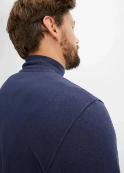 Sale Sweatshirt mit Troyerkragen Herren Sweat|Sportbekleidung