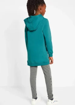 Kinder bonprix Mädchen 9-16 Jahre·Sweat & Strick|Mädchen 9-16 Jahre·Hosen & Leggings|Sweatshirt und Leggings aus Bio-Baumwoll-Mix (2-tlg.Set)