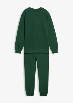 Kinder bonprix Jungen·Nachtwäsche|Sweatshirt und Sweathose aus reiner Baumwolle (2-tlg.Set)