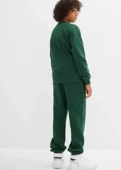 Kinder bonprix Jungen·Nachtwäsche|Sweatshirt und Sweathose aus reiner Baumwolle (2-tlg.Set)