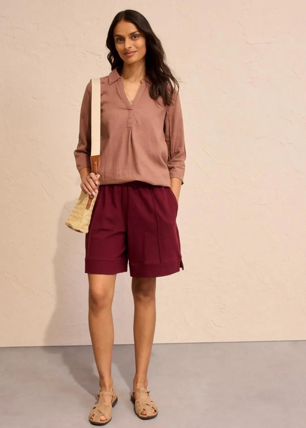 Outlet Sweat-Shorts aus Baumwoll-Mix Damen Bekleidung·Outdoorbekleidung|Bekleidung·Blusen & Tuniken