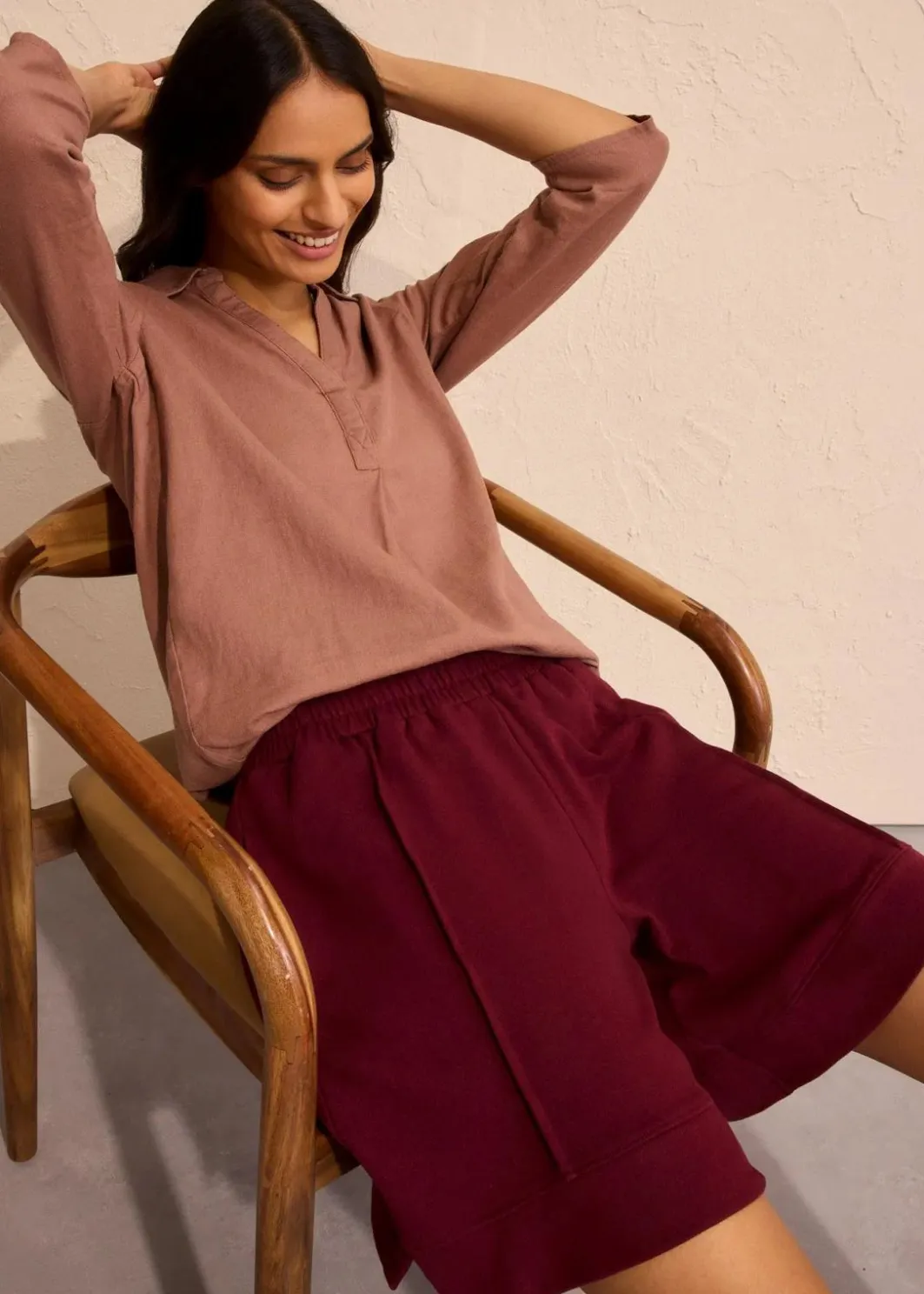 Outlet Sweat-Shorts aus Baumwoll-Mix Damen Bekleidung·Outdoorbekleidung|Bekleidung·Blusen & Tuniken