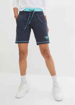 Damen bonprix Hosen|Shorts|Sweat-Shorts aus Baumwoll-Mix