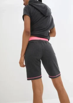 Damen bonprix Mix & Match|Strandmode|Sweat-Shorts aus Baumwoll-Mix