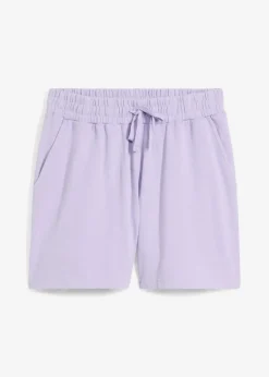 Damen bonprix Nachhaltigere Materialien|Hosen|Sweat-Shorts aus reiner Baumwolle