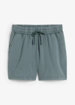 Damen bonprix Bekleidung·Outdoorbekleidung|Bekleidung·Blusen & Tuniken|Sweat-Shorts aus reiner Baumwolle