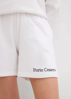 Online Sweat-Shorts mit Stickerei Damen Bekleidung·Outdoorbekleidung|Bekleidung·Blusen & Tuniken