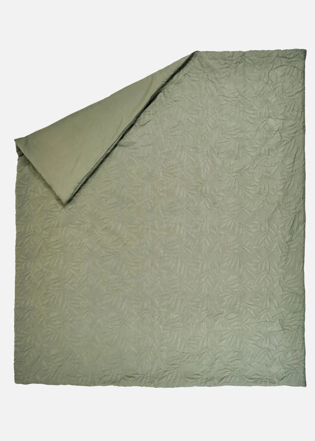 bonprix Tagesdecken & Plaids|Tagesdecken & Plaids|Tagesdecke mit Blätter Design