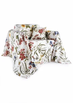 bonprix Geschirr & Servieren|Hussen & Sofaüberwürfe|Tagesdecke mit floralem Design