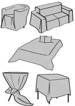 Tagesdecke mit Ornamenten Geschirr & Servieren|Hussen & Sofaüberwürfe