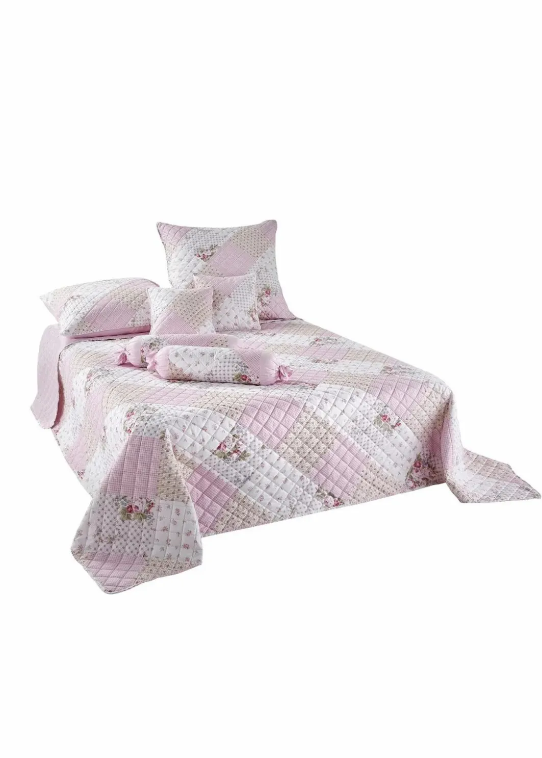 Outlet Tagesdecke mit Rosen Tagesdecken & Plaids|Tagesdecken & Plaids