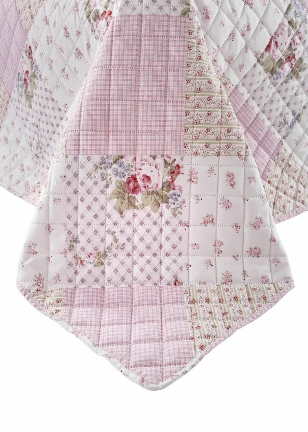 Outlet Tagesdecke mit Rosen Tagesdecken & Plaids|Tagesdecken & Plaids