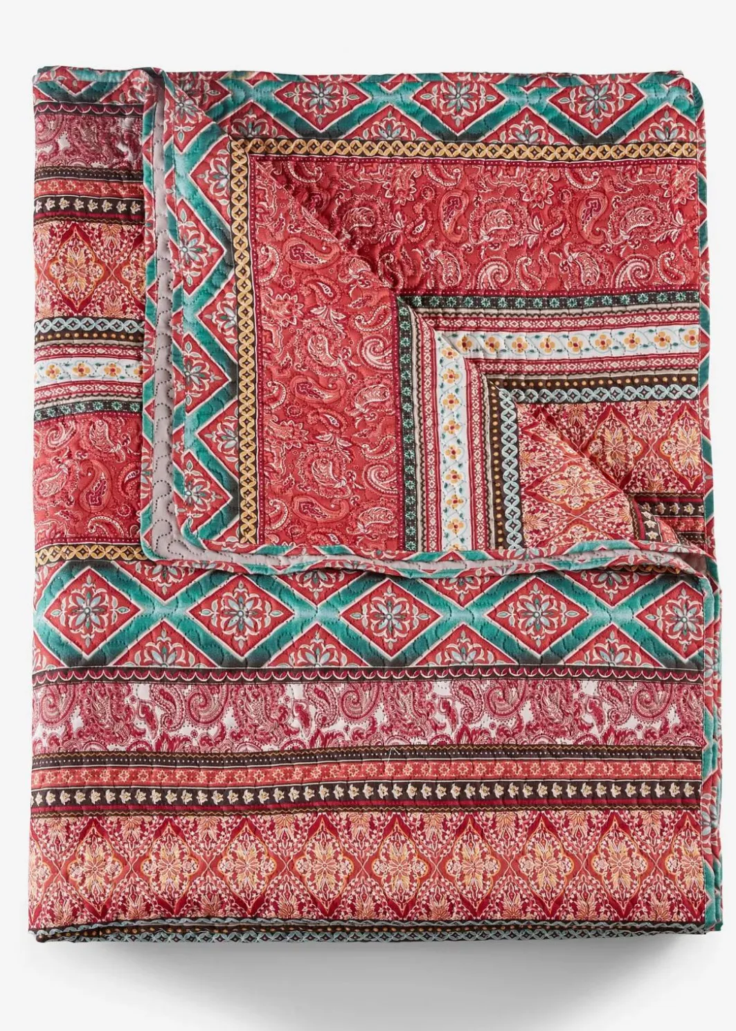 bonprix Tagesdecken & Plaids|Tagesdecken & Plaids|Tagesdecke mit Streifen
