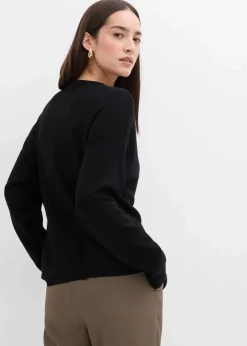 Taillierte Strickjacke aus Viskose-Mix Damen Bekleidung·Umstandsmode|Strickmode
