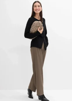 Taillierte Strickjacke aus Viskose-Mix Damen Bekleidung·Umstandsmode|Strickmode