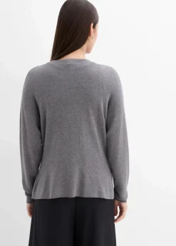 New Taillierte Strickjacke aus Viskose-Mix Damen Bekleidung·Umstandsmode|Strickmode