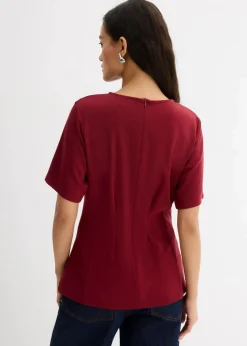 Hot Tailliertes Shirt aus bequemen Punto di Roma Damen Shirts & Tops