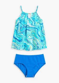 Damen bonprix Nachhaltigere Materialien|Tankinis|Tankini mit Cut-Out (2-tlg.Set)