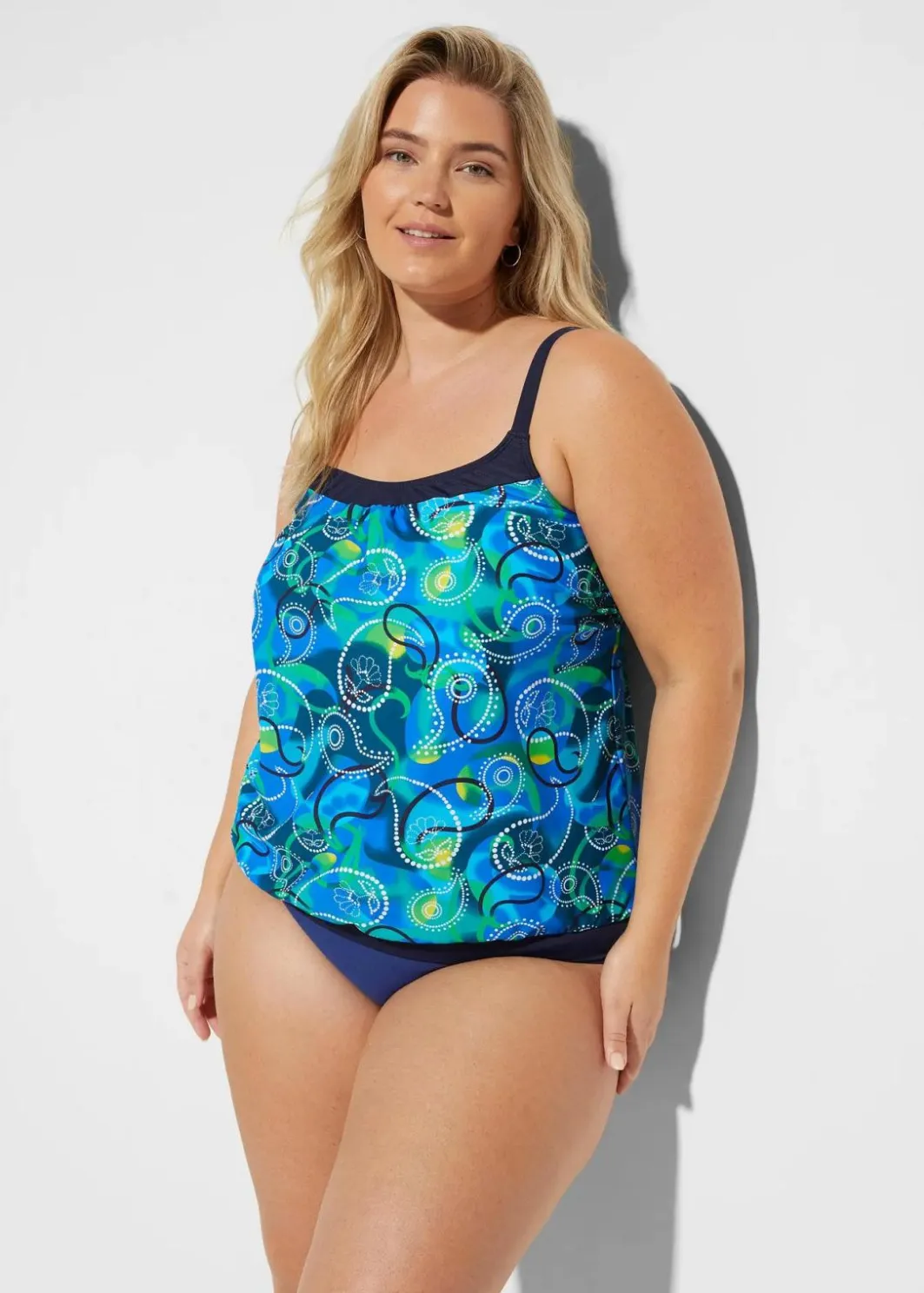 Damen bonprix Nachhaltigere Materialien|Mix & Match|Tankini Oberteil