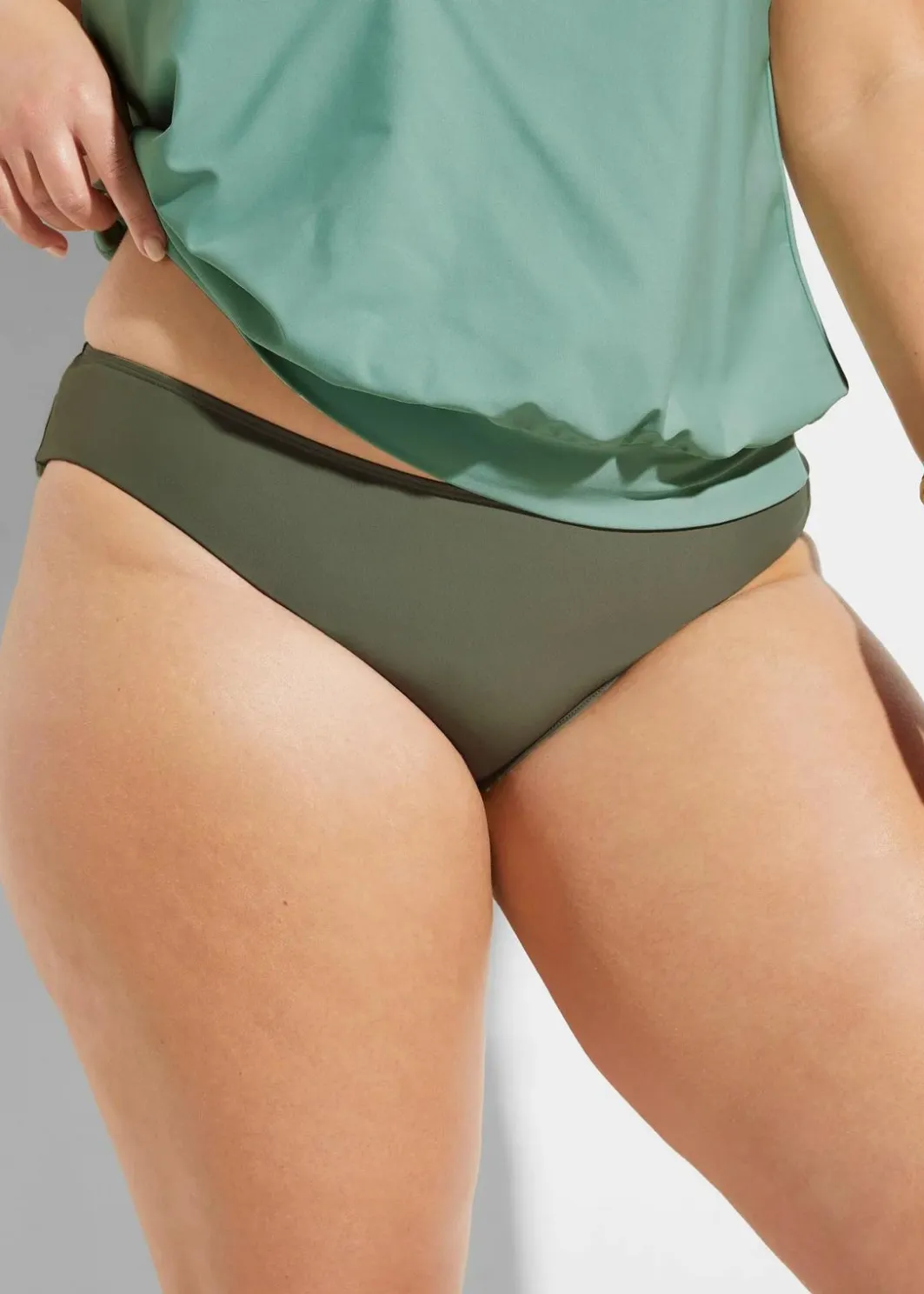 Damen bonprix Nachhaltigere Materialien|Tankinis|Tankini (3-tlg. Set)