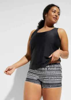 Sale Tankini (3-tlg. Set) mit Bustier-Bikinioberteil Damen Nachhaltigere Materialien|Bedeckende Bademode