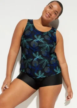 Damen bonprix Nachhaltigere Materialien|Tankinis|Tankini (2-tlg.Set)
