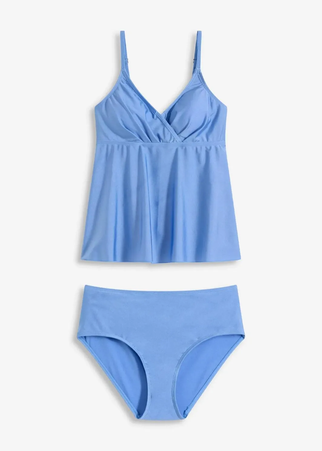 Online Tankini (2-tlg.Set) aus glänzendem Material Damen Tankinis|Bademode·Tankinis
