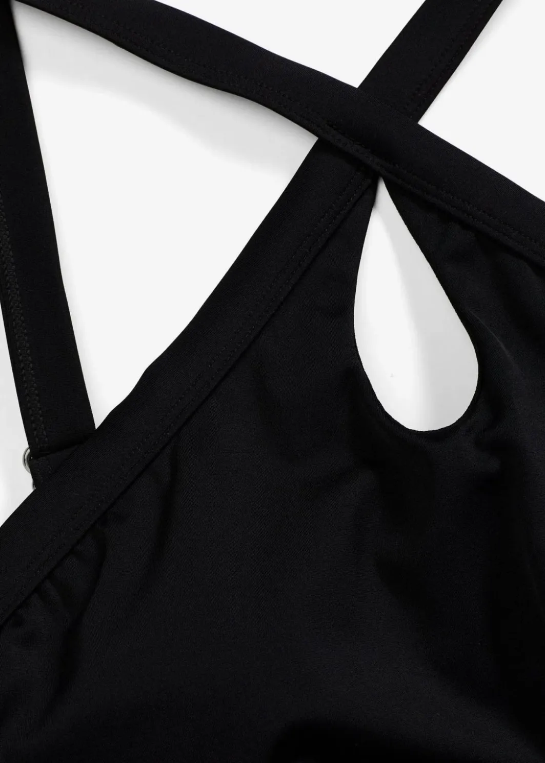 Damen bonprix Nachhaltigere Materialien|Tankinis|Tankini (2-tlg.Set) mit gekreuzten Trägern