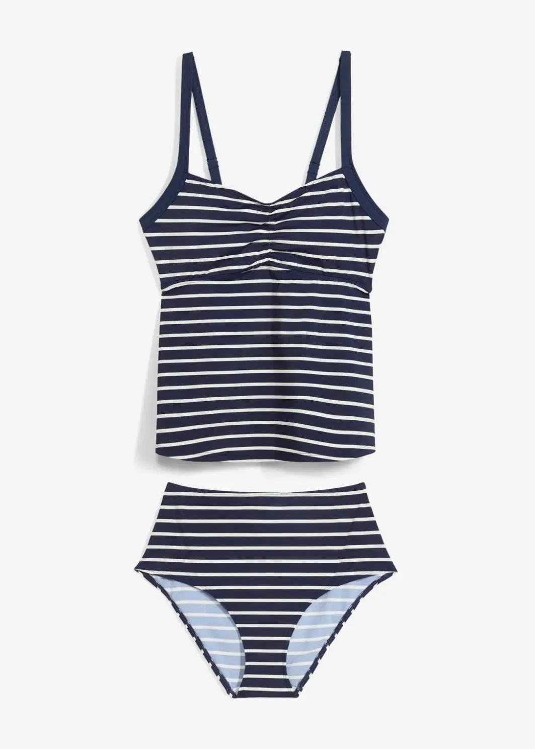 Damen bonprix Nachhaltigere Materialien|Tankinis|Tankini (2-tlg.Set) mit Schnürung