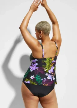 Best Tankini (2-tlg.Set) mit V-Ausschnitt Damen Nachhaltigere Materialien|Tankinis