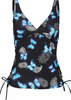 Best Tankinioberteil mit Bindebändern Damen Nachhaltigere Materialien|Mix & Match