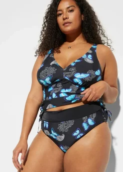 Best Tankinioberteil mit Bindebändern Damen Nachhaltigere Materialien|Mix & Match