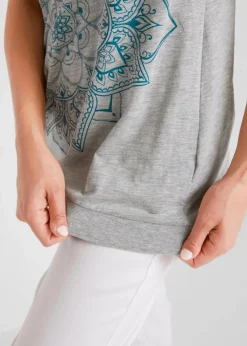 Damen bonprix Shirts & Tops|Tanktop aus leichtem Jersey