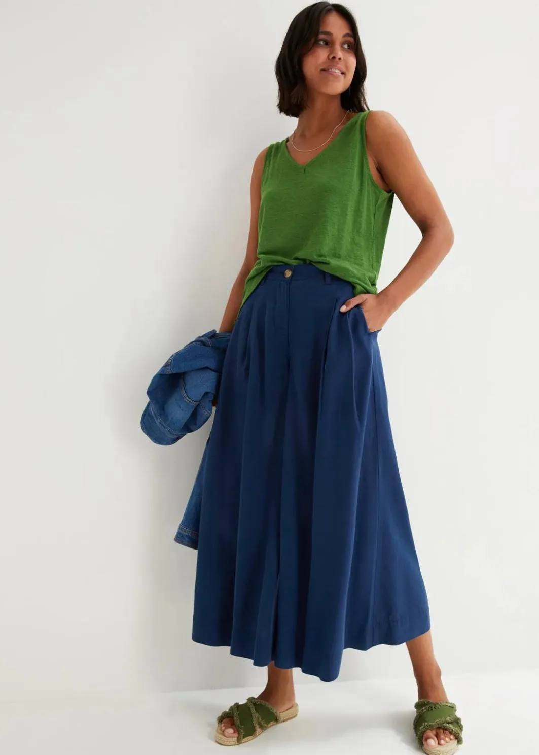 Best Tanktop aus reinem Leinen Damen Shirts & Tops