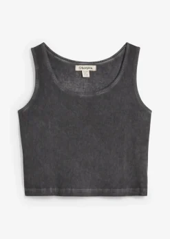 Damen bonprix Shirts & Tops|Nachhaltigere Materialien|Tanktop aus reiner Bio-Baumwolle
